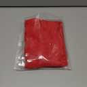 OTOSTAR Set of 1 Xmas Soft Plush Short Wool Velvet Decorative Throw Pillow Covers Square Luxury Style Cushion Case Pillow Shell for Sofa Bedroom Christmas Tree Red, 14x14 Inch