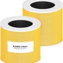 A2005 Pet Replacement Filters Compatible with A2005 Air Purifier 2pack | 2-Pack 3-In-1 HEPA Activated Carbon Air Purifier Filters For pet for Home Pets Dander Dust Smoke Pollen