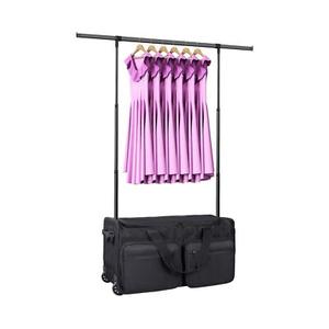 Univivi 29" Dance Bag With Garment Rack,Extendable Width and Ultra High Rack 