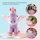 Sew Butiful 8 inch Unicorn Stuffed Animals, Cute Unicorn Gift Toys for Girls,Unicorns Birthday Gifts Soft Plush Toys Set for Baby, Toddler, Girls, Kids,Decor (Purple)