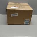 Brikey Clear Glass Pendant Light with Brass Gold Base, Clear Ceiling Light Hanging Lamp for Bedside Dining Table Kitchen Island (11.8 inch, Clear)