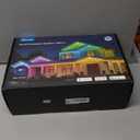 Govee Permanent Outdoor Lights 2, 150ft RGBIC Outdoor Lights with 108 LED Lights, IP67 Waterproof, 100 Scene Modes with 40lm White for Outdoor Decorations, Works with Alexa, Google Assistant, Black