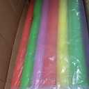 Yaomiao 55 Inch Bulk Pool Noodles Jumbo Foam Pool Noodles in The Swimming Pool Colorful Thick Noodles for Adults Floating and School Craft Projects, 55 x 2.4"
