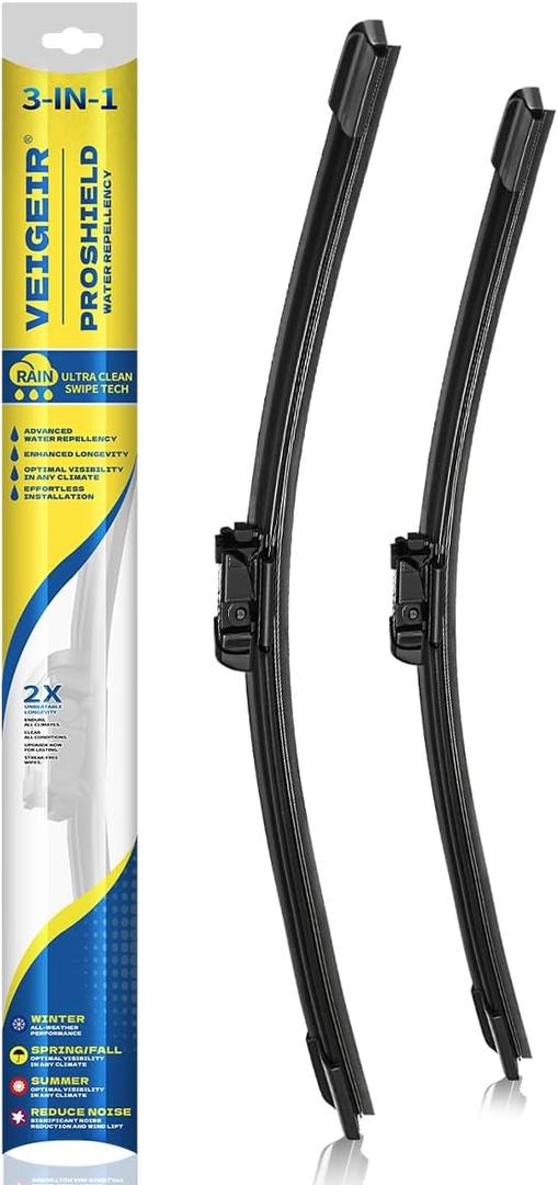 Windshield Wiper Blades Compatible with Chevy Chevrolet Cruze 2016 2017 2018 2019 2020 2021 Original Factory Quality Front Wipers Blade Set for My Car - 28" 24"(Pack of 2)
