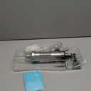 Dessert Decorating Syringe Set Frosting Piping Kit Stainless Steels Cake Decorating Tool 6 Russian Piping Icing Nozzles Cream Scraper Cupcake Frosting Filling Injector Cake Icing Tools