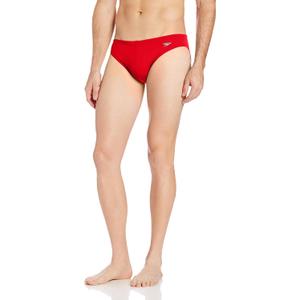 Speedo Men's Swimsuit Brief PowerFlex Eco Solar (28) - US Red