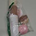 Herobility Anti-Colic Baby Bottles 12 fl oz/340ml - Pack of 4 Plastic Baby Bottles, Slow Flow Plastic Bottles, Breast-Shaped Teat for Breastfed Babies - Multicolor - Sand, Woodchuck, White