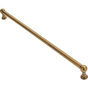 1 Pack 18 Inch Hole Center Appliance Pulls Antique Brass Cabinet pulls 100% Solid Heavy Duty Dresser Pulls Cabinet Drawer Pulls for Kitchen Cupboard Hardware