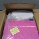 Windyun 4 Sets Kids Air Mattress Bulk with Fitted Sheet,Toddler Inflatable Bed 63 x 27 x 8 Inches Blow up Airbed Camping Sleeping Pad for Aged 3-10 Years Old Birthdays Slumber Sleepover Party (White)