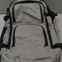 Dinictis Travel Backpack Carry on Flight Approved, Backpack Suitcase for Travel, Personal Item Travel Bag fits 17 inch Laptop- Grey