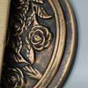 Backyard Expressions 18 Inch Cast Stone w/Resin Shell Patio Umbrella Base, Bronze