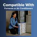 Filtrete 16x20x4 AC Furnace Air Filter, MERV 13, MPR 1900, Premium Allergen, Bacteria & Virus Filter, Electrostatic Air Cleaning Filter, 2-Pack (Actual Size 15.44 x 19.75 x 4.31 in)