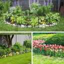 Decorative Garden Fences 17in x 26.9ft, 26 Pack Outdoor Fencing Animal Barrier Dog Border, Metal Wire Fence Panels for Garden Decor, Flower Bed Edging Borders for No Dig Patio Yard