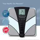 FitScan BC-585F - Japan Technology Multi-Frequency Body Composition Monitor - Smart Digital InBody Scale with Fat, Muscle Mass, BMI, Caloric Intake, Metabolism, and Visceral Fat Tracker