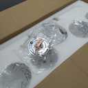 Chrome 4-Light Traditional Bathroom Vanity Light Fixtures Over Mirror, Modern Vanity Lights for Living Room, Standard E26 Base, Chrome