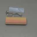 Oversized Square Blue Light Glasses for Woman Men fashion Reduce Eyestrain Protection for TV/Computer/Gaming (Clear)