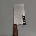 Professional Meat Cleaver Knife, 7 Inch Butcher Knife, Heavy Duty Bone Chopper, Ultra Sharp High Carbon Steel Blade, Ergonomic Non-Slip Handle for Bone Cutting, Vegetable Chopping, Restaurant, Kitchen