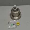 MyHalos Filtered Shower Head for Hard Water Filter - High Pressure, Removes Chlorine - Shower Head Filter for Hard Water Softener Showerhead, Easy Install, For Hair & Skin, Filtering (Brushed Metal)