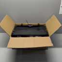 34'' Extra Long Collapsible Wagons Carts Foldable, 360LBS Heavy Duty Folding Beach Wagon Cart with Wheels, Portable Utility Outdoor Wagon for Grocery, Shopping, Garden, Sports, Camping, Black