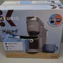 Keurig K-Iced Coffee Maker, Single Serve K-Cup Pod Iced Coffee Maker, With Hot and Cold Coffee Capabilities, Brews Any K-Cup Pod, Gray
