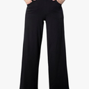 Simple Flavor Women's Wide Leg Jeans High Waisted Stretch Pull-on Baggy Denim Pants with Pockets, Size M
