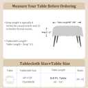 Laolitou Spring Green Gingham Tablecloth Rectangle Tables Checkered Buffalo Plaid Table Cloth Cotton Linen Farmhouse Tablecloths Washable Wrinkle Free for Picnic Kitchen, 60"x120" 10-12 Seats