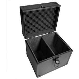 Graded Card Slab Storage Box Fits 44 PSA/BGS/FGS/SGC Graded Cards - Top Loader Card Holder Case Collector Box for MTG/Sport Card Holder fits Slabs/Sleeved Cards (Double Slot)