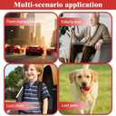 GPS Tracker for Vehicles Cars Trucks Motorcycles, Real-Time Magnetic GPS Tracking Device, Long Standby No Monthly Fee No SIM No Subscription, GPS Tracker for Pets Dogs Kids Luggage Valuables