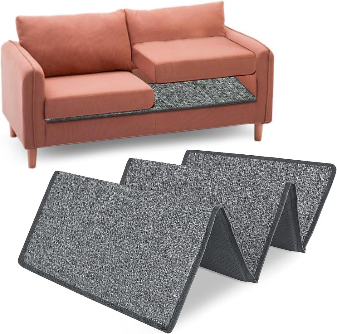 VERONLY Couch Cushion Support for Sagging Seat - Sofa Saver Protector Insert Board for Sagging Cushions,Sofa Replacement Parts Fit Loveseats with Non-Slip Durable Surface & Extra Thick MDF 17" x 44" (44"x17"-1pack, Grey-loveseat)