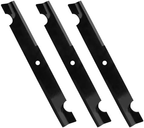 Sthovd 5101755S Lawn Mower Blades Replacement for Ferris Scag Bad Boy 61 Inch Deck Lawn Mower Blades 5020842 5101755 20842S 5020842S 596-347 481712 A48111 481708 91-626 Length 21"- 3 Pack