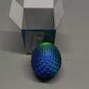 TBOLINE 12" 3D Printed Dragon Egg, Cool 3D Printer Articulated Crystal Dragon Toys for Kids, Surprise Animals Figurines Fidget Dinosaur Eggs Toys for Boys Kids Teen 5-7 4-6 8-12 (Laser Green)