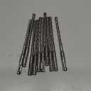 10 Pack 5/16" x 6" SDS Plus Rotary Hammer Drill Bits Set, Cross Carbide Tip, Heavy Duty Masonry Drill Bits for Concrete, Brick Hammer Drill Bits - Concrete Drill Bit Set