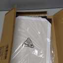 AKTOP 2-Pack Cork Board Bulletin Board 16x11 inch, Small Framed Corkboard with Linen for Wall, Hanging Pin Board Picture Board for Home Office Decor, Cute Vision Board with 25 Pushpins (Vintage White)