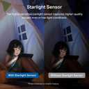 TP-Link Tapo 2K QHD Pan/Tilt Wi-Fi Camera | Apple HomeKit | Physical Privacy Mode | Color Night Vision | Motion Tracking | 2-Way Audio | Local/Cloud Storage | Works w/Alexa&Google Home | (Tapo C225)