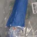 Cartoon Pongee Fabric Auto Open/Close Umbrella Windproof UV Protection Compact for Easy Carrying Non Slip Handle (Blue SH)