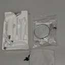 Upgraded Tonsil Stone Remover Tool - Rechargeable Tonsil Stone Vacuum with LED Light & 11-in-1 Probes, Instant Suction for Bad Breath Relief, Safe Silicone/Glass Tip for Tonsilloliths Removal (Off-white)