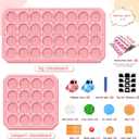 Logic Road Builder Games Toys: STEM Toys for 4 Year Old Kids, Montessori Board Game Brain Teaser Puzzles Preschool Learning Activities Educational Toy for Toddler Ages 3 5 6 7 8-12 Gifts(Pink 32PCS)