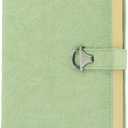 Journal for Men, Vintage Leather Diary for Writing, A5 240 Kraft Pages College Ruled Notebook, Personal Planner Organizer Gift (Grayish Green)