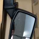 Door Mirror Passenger Right Side Replacement For Chevy Silverado 1500 2019-2024, Replace GM1321583 Black 7Pins