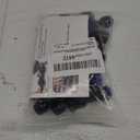 HOMENOTE 20 Pack Brass Misting Nozzles and T-connectors for Outdoor Cooling System, 0.0118" Orifice(0.3mm) 10/24 Thread, Mister Nozzles Replacement for Outside Patio Misting Garden Greenhouse Watering