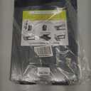 neotidy Foldable Stool Chair, 17.7 Tall Folding Seat for Adults up to 400 lb, Heavy-Duty Plastic Foldable Stool for Sitting, Portable Compact Folding Chair for Home Outdoor Camping, Black