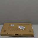 WILLOW WEAVE 17 Fireplace Grates Wood Stove Grate Rack Stove Burning Rack Heavy Duty Solid Steel 7-Bars Firewood Holder Easy Assembly Fire Grate for Indoor Hearth Outdoor Firepit Matt Black