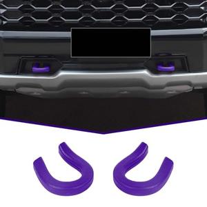 JeCar Tow Hook Covers Factory Bumper Tow Hook Protector Exterior Accessories Compatible with Chevy Silverado & GMC Sierra 2014-2023, Purple