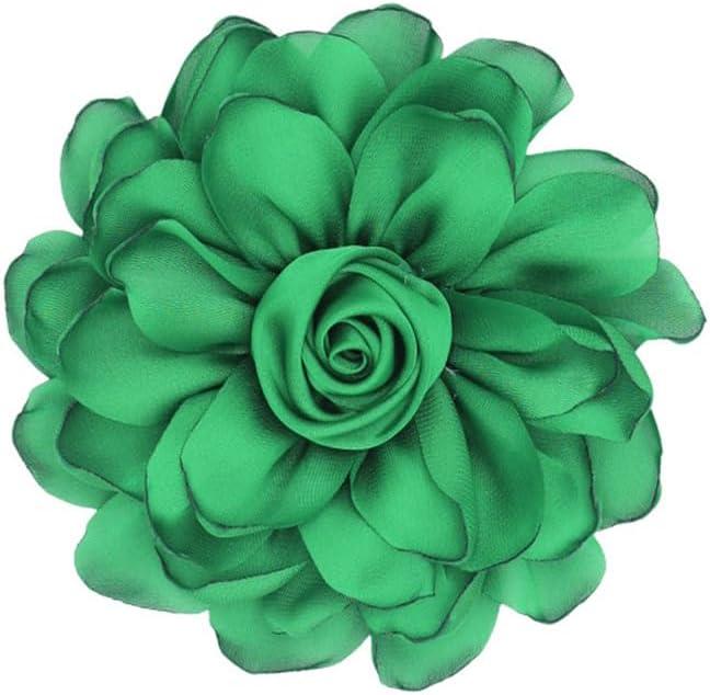 Rose Brooch and Pin for Women Elegant Delicate Flower Pin Shawl Clip Duck Beak Clip for Women's Dress Banquet Party Jewelry Gift