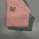 FuzzyWebs Winter Dog & Cat Fleece Cotton T-Shirts - Soft, Breathable, Lightweight & Stretchy Sleeveless Vest - Perfect for Medium & Small Dogs (Large, Fleece 2PCS Green&Pink)