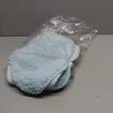 Tinideya 2 Pcs Blue Bow Bathroom Rugs Coquette Preppy Cute Bow Shaped Bath Mats Home Decor Non Slip Soft Plush Absorbent Washable Carpet for Tub Shower Doormat, 19. 7" x 18. 5"