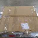 MeiYDeng 24 Inch Gold Crystal Wagon Wheel Chandelier, Modern Farmhouse Round 24-Lights Pendant Lighting Fixture, for High Ceilings Living Room, Bedroom, Foyer