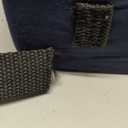 DMI Gradual Slope Seat Cushion for Coccyx, Sciatica and Tailbone Pain Used With Dining Room Chairs, Desk Chairs, Thin Car or Wheelchair Cushions, Machine Washable-Cover, 15 Inch, Navy