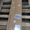 72 Inch White Floating Shelf | 12 Inch Deep Floating Shelves Set of 1 | 72" D x 12" D Rustic Wood Shelves for Wall | Deep White Shelves for Living Room Bathroom Laundry Room Kitchen