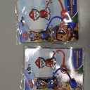 3 x Assorted straw toppers 3 pack, 2 count ea